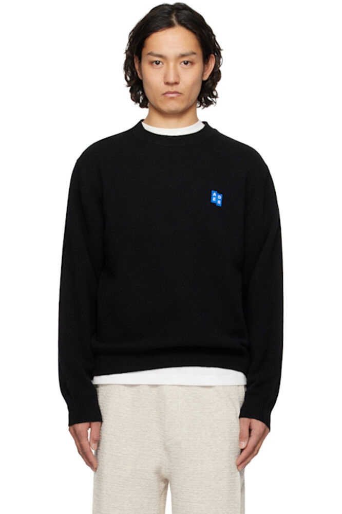 

Черный знак, TRS Tag Knit 01 свитер ADER error