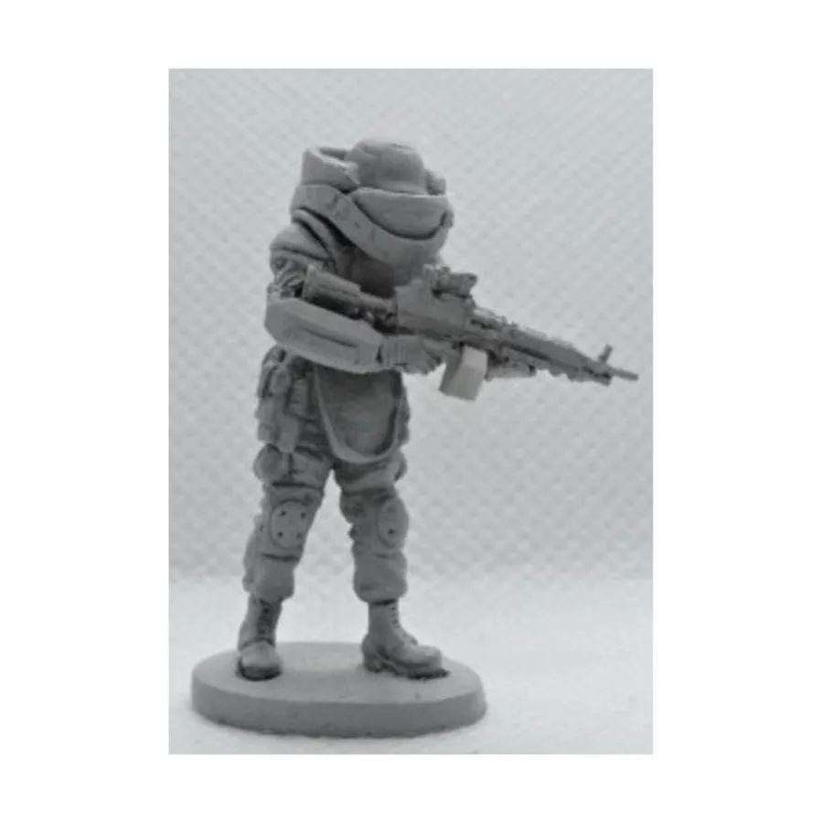 

Бронированный штурмовик с пилой, Historical Miniatures (1:48) (Honourable Lead Boiler Suit)