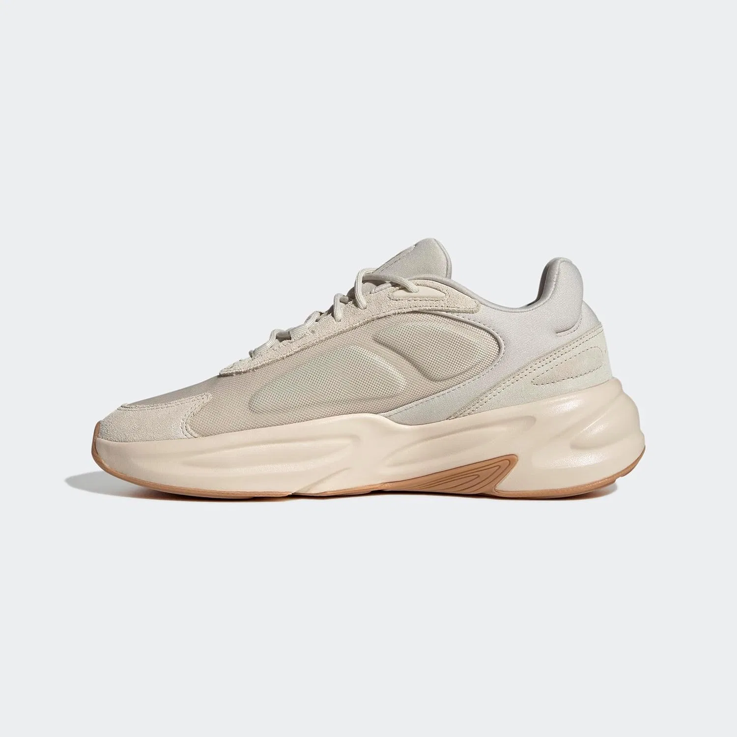 Мужские кроссовки Ozelle Adidas, Aluminium Wonder White Gum — фото 2