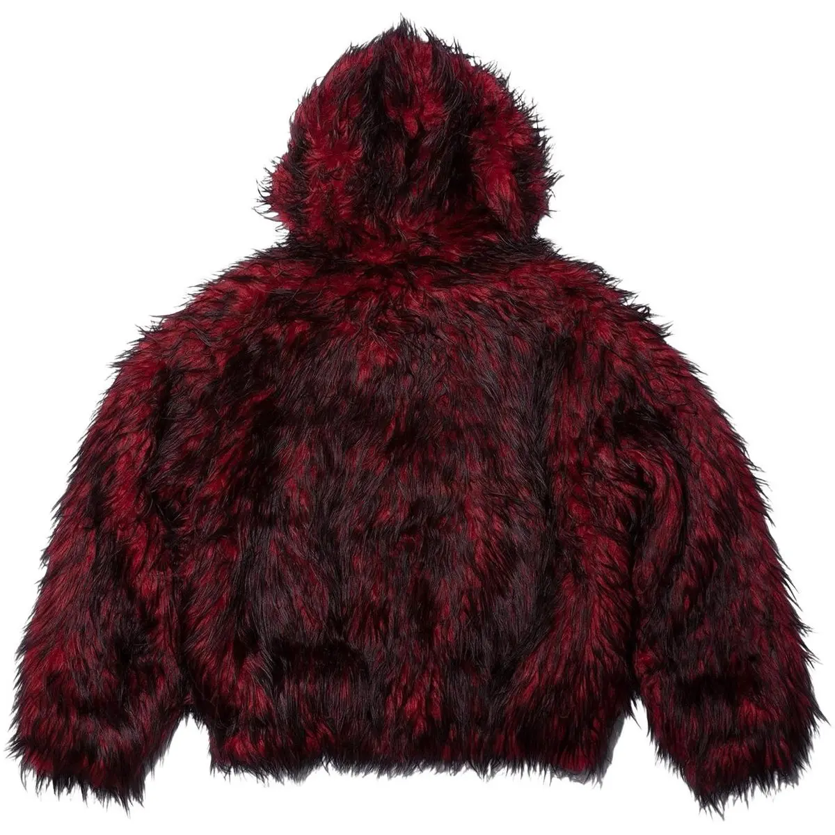 Supreme Куртка Y's By Yohji Yamamoto FW25 WEEK3 с капюшоном из искусственного меха ветрозащитная унисекс, Black — фото 3