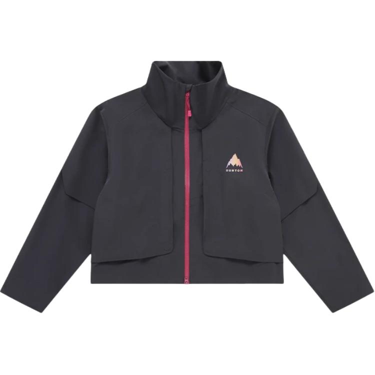 

SS25 Куртка ветровка для женщин водонепроницаемая и ветрозащитная BURTON, темно-серый