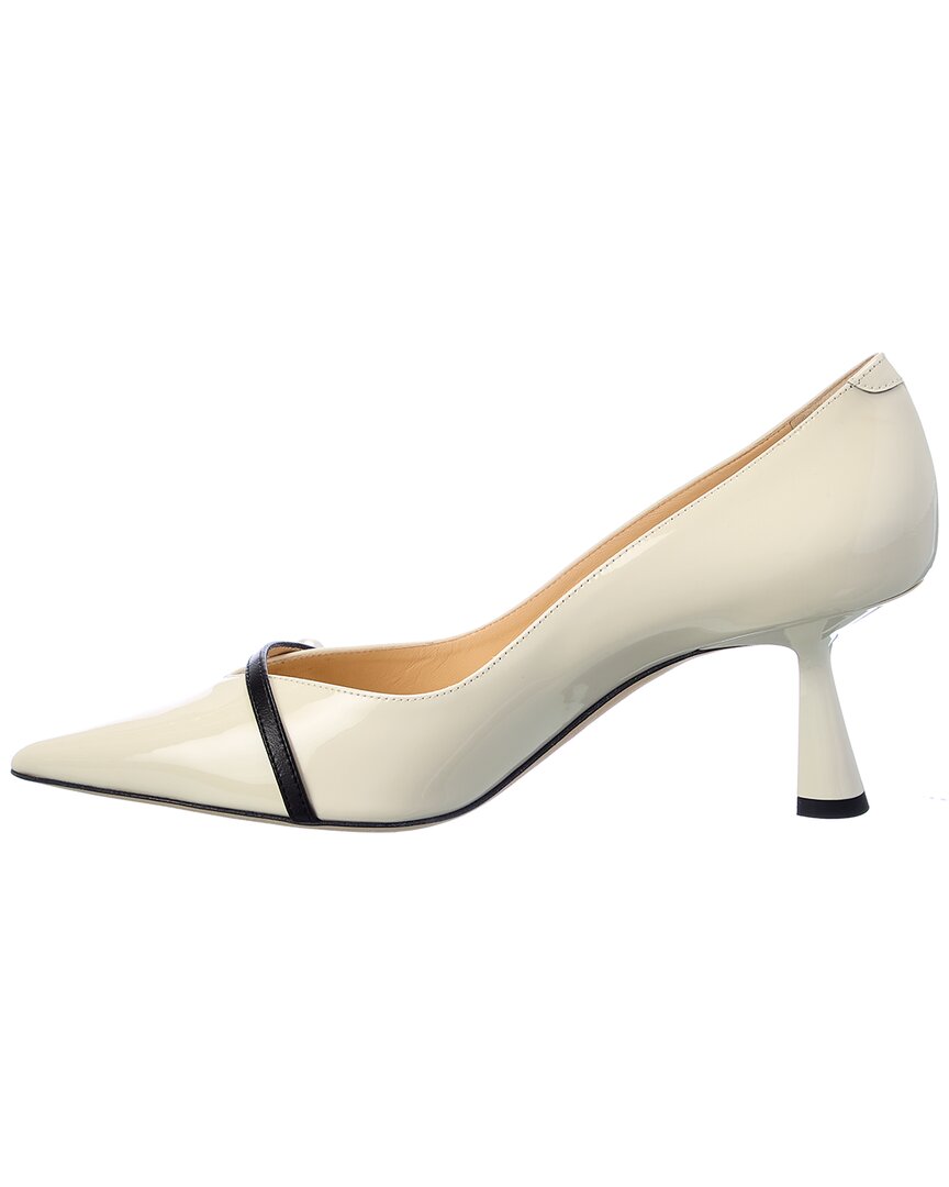 Джимми Чу Розалия 65 Лакированные туфли-лодочки Jimmy Choo, белый — фото 2