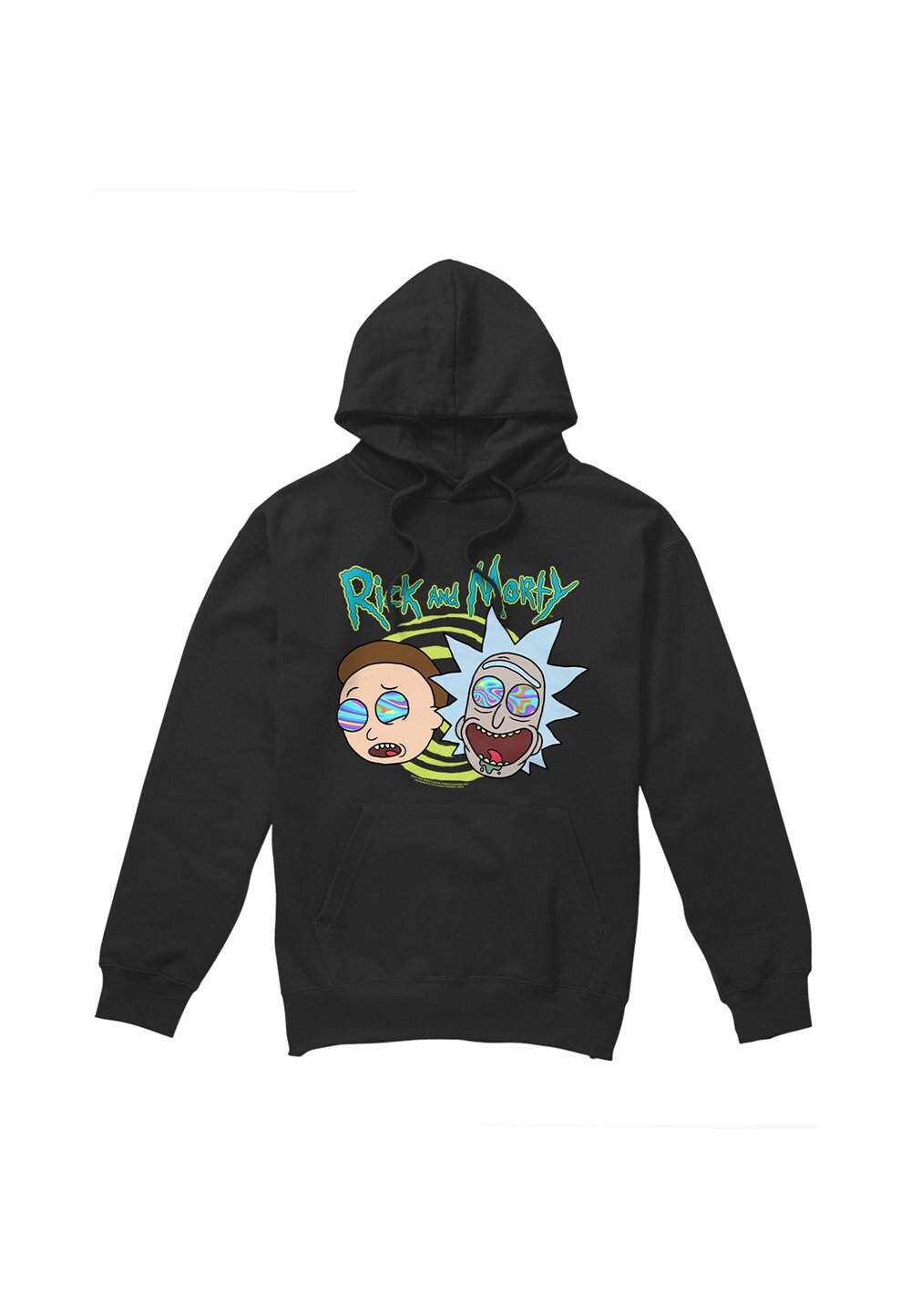 

Толстовка с капюшоном RICK & MORTY BLOWN MINDS Cotton Soul, черный