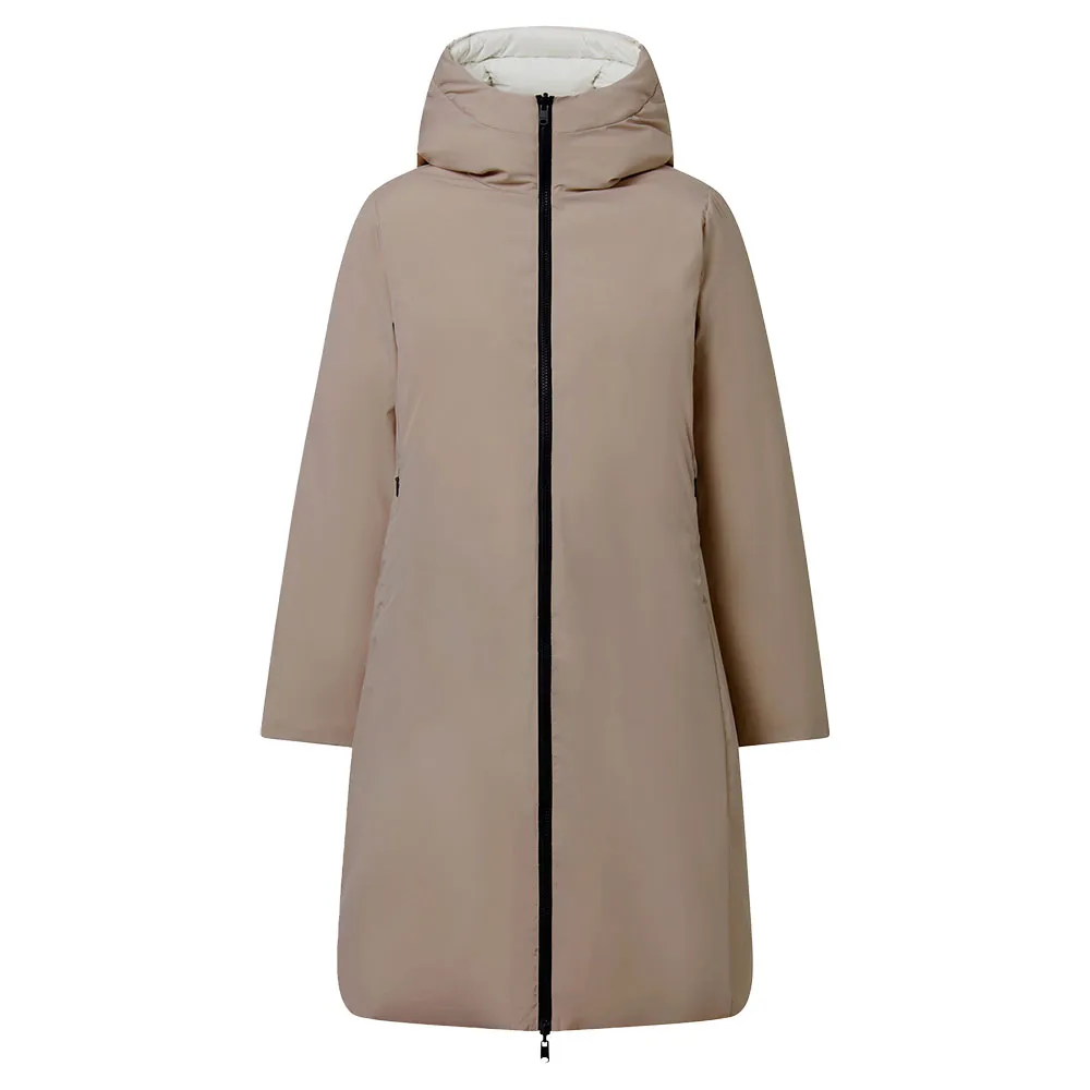 

Куртка Ecoalf Baru Reversible Long, бежевый