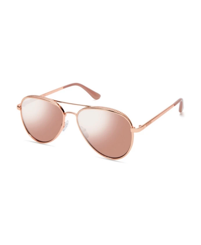 

Металлические солнцезащитные очки для женщин Guess, розовый