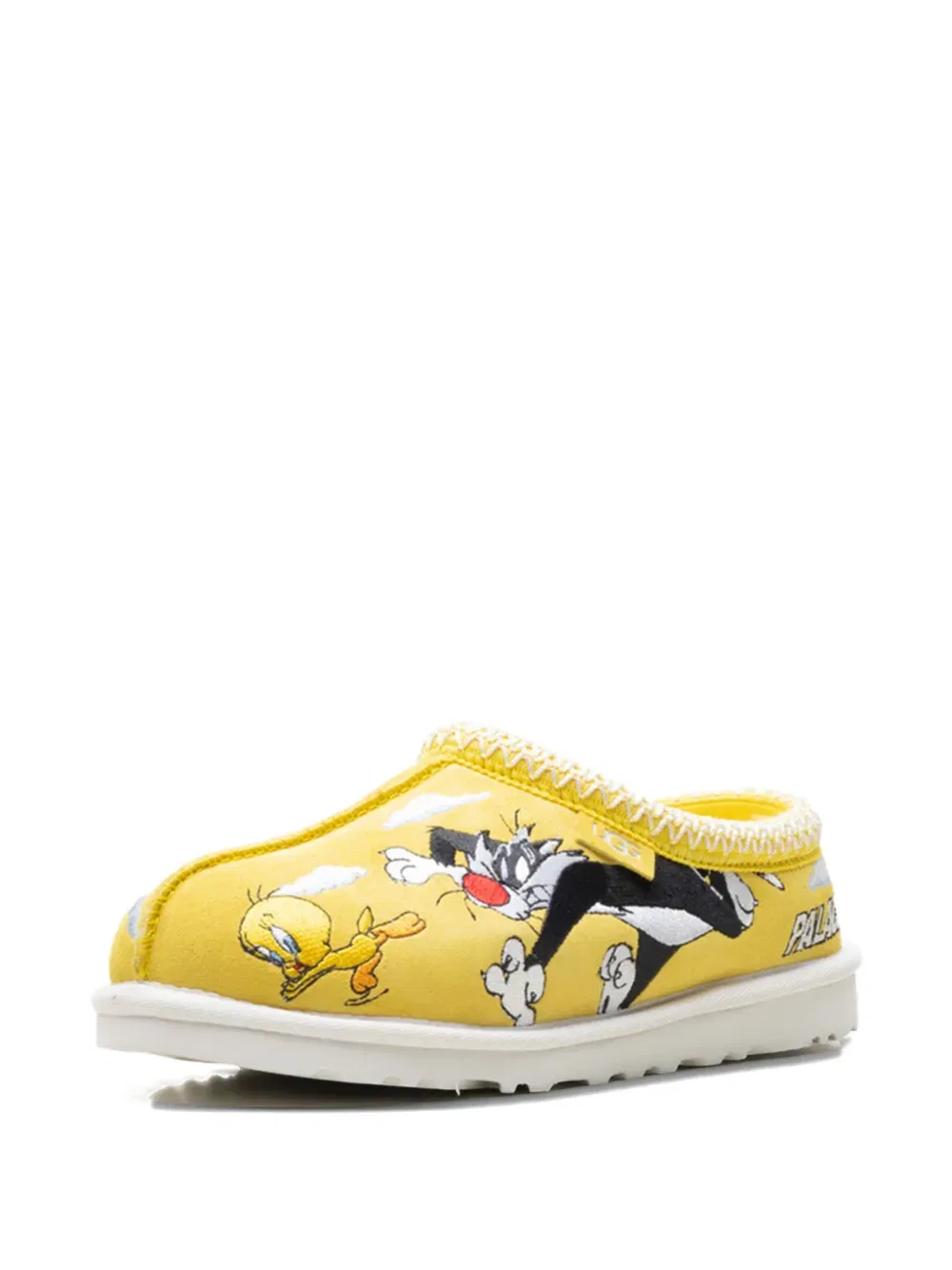 Слиперы с принтом из коллаборации с Palace Looney Tunes Ugg, желтый — фото 3