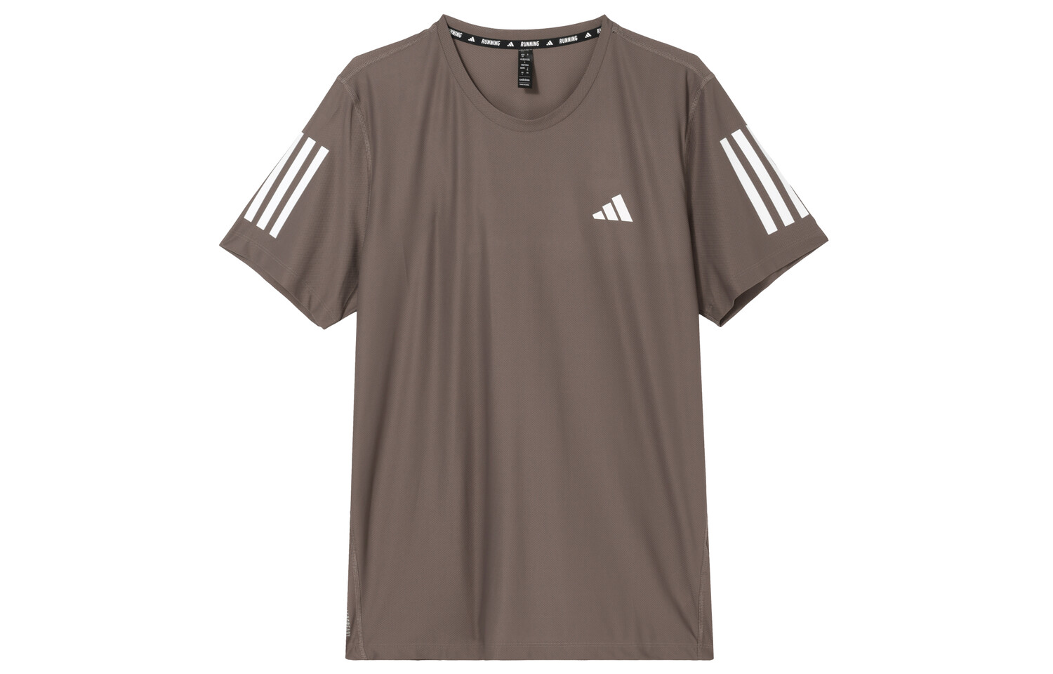 

Футболка мужская коричневая Adidas, коричневый