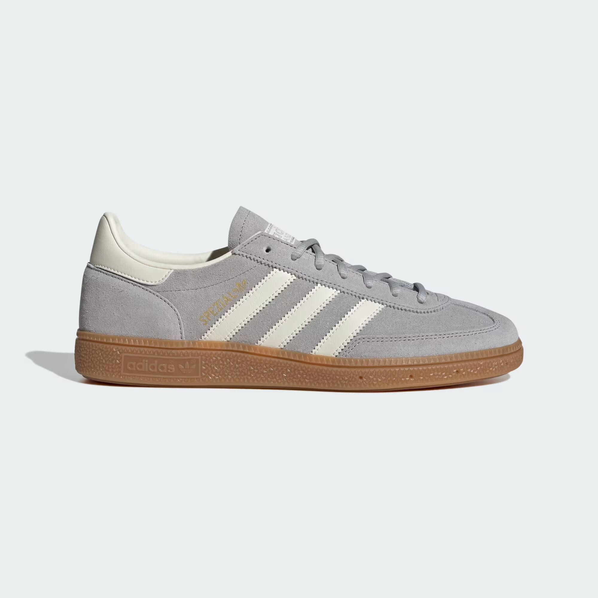 

Специальные кроссовки для гандбола Adidas, цвет Grey Two/Cream White/Cloud White