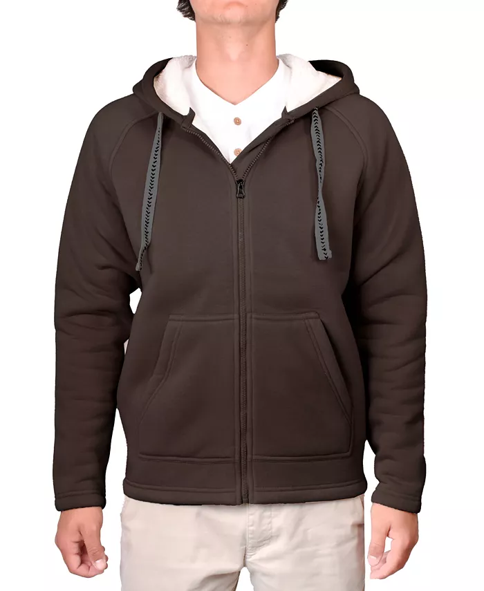 

Мужская худи Sherpa Bonded Reverse Fleece Vintage 1946, коричневый