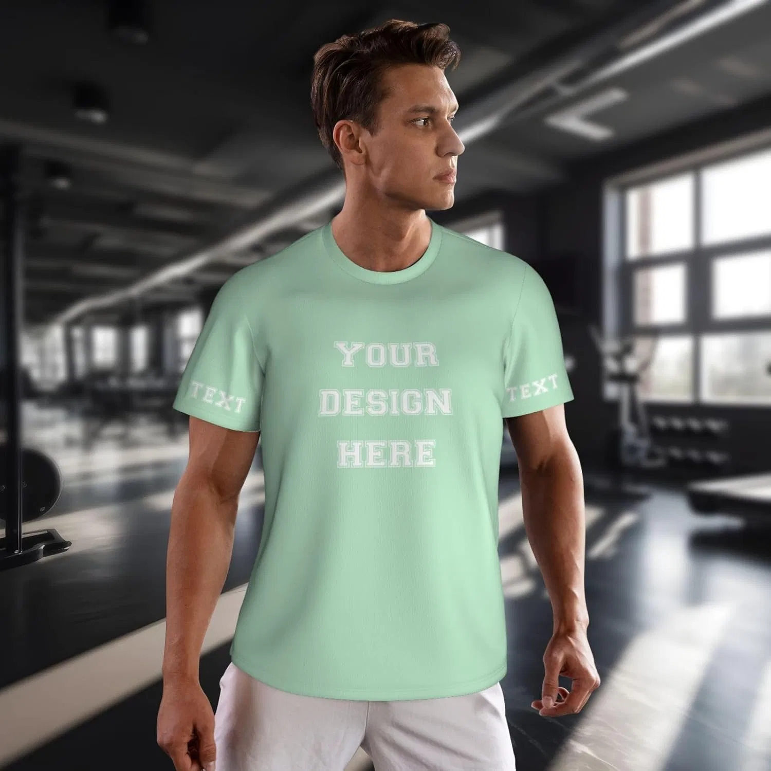 Футболка с фотопечатью, Polyester, Green — фото 3