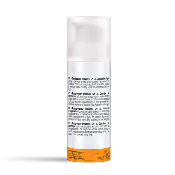 Солнцезащитный крем для автозагара SPF30 50 мл BELLA AURORA PHARMA — фото 2