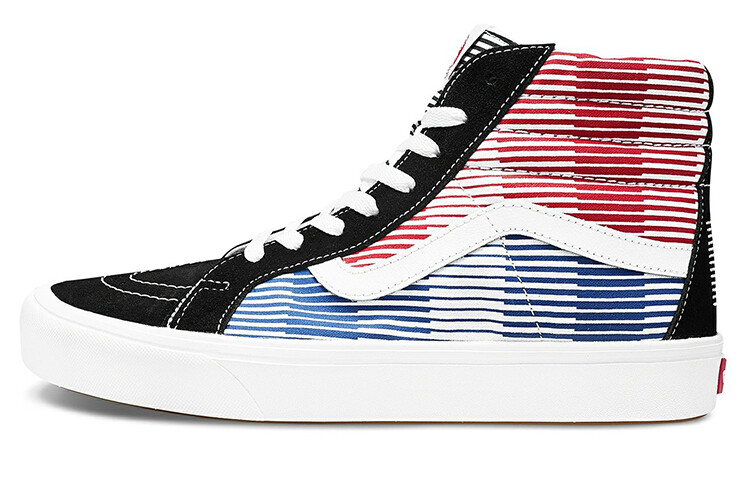 

Кроссовки Vans Comfycush SK8-Hi Reissue 'Black Red Blue'