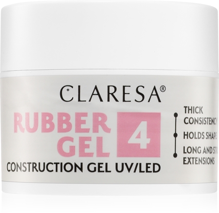 

Гель-лак для наращивания ногтей Claresa Rubber Gel Construction Gel UV/LED, 04 12 g