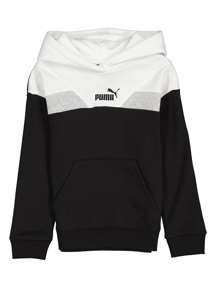 

Пуловер с капюшоном Power Puma, черный/белый