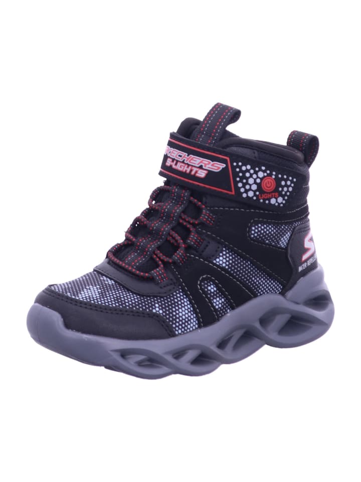 

Сапоги Skechers Jungen Stiefel S LIGHTS-TWISTED-BRIGHTS-ZERRIX, черный