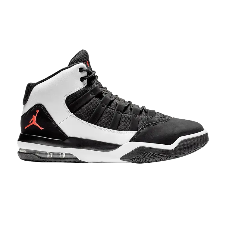 

Кроссовки Jordan Max Aura 'Black White', черный