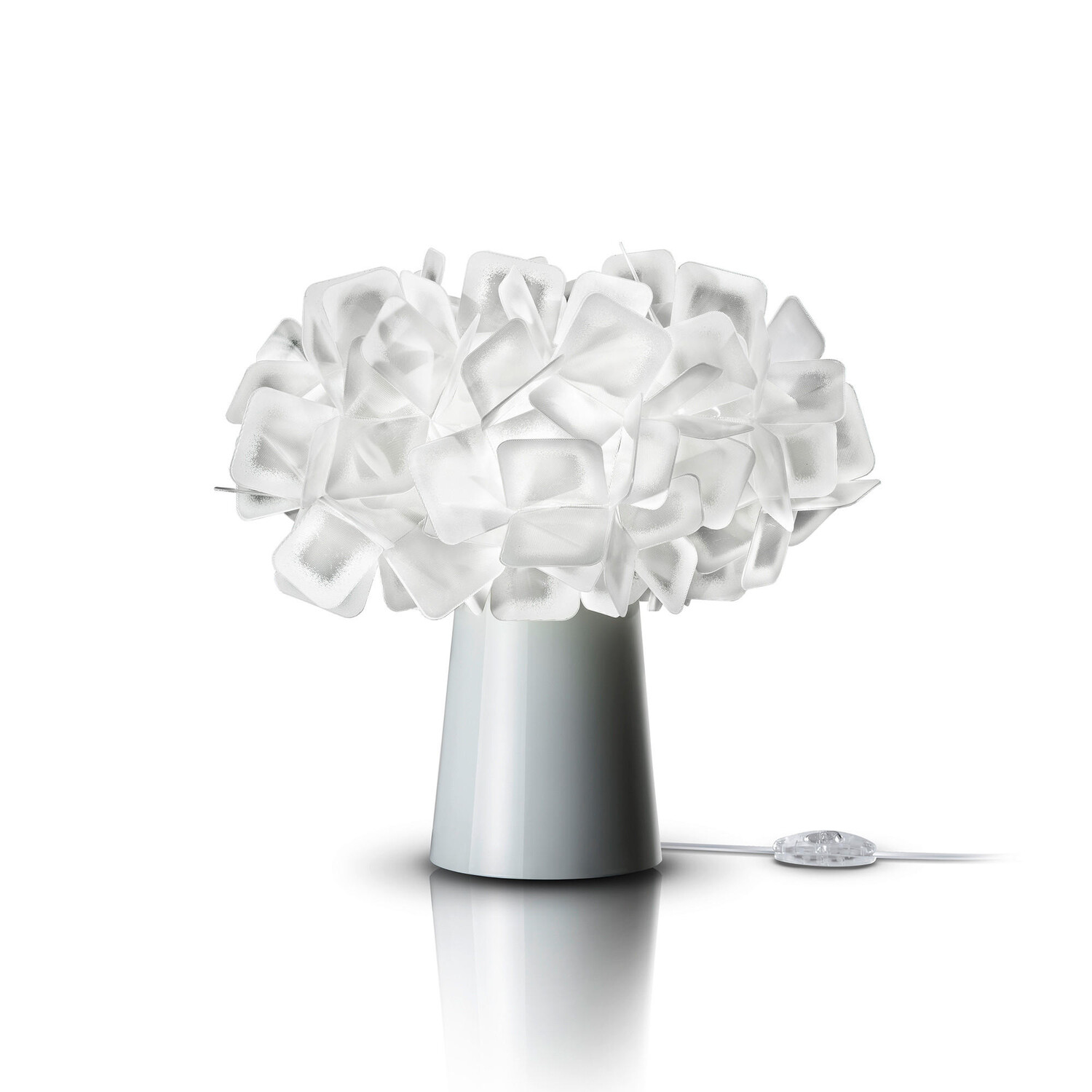 

Настольная лампа Slamp, 27x25 см, светло-серый