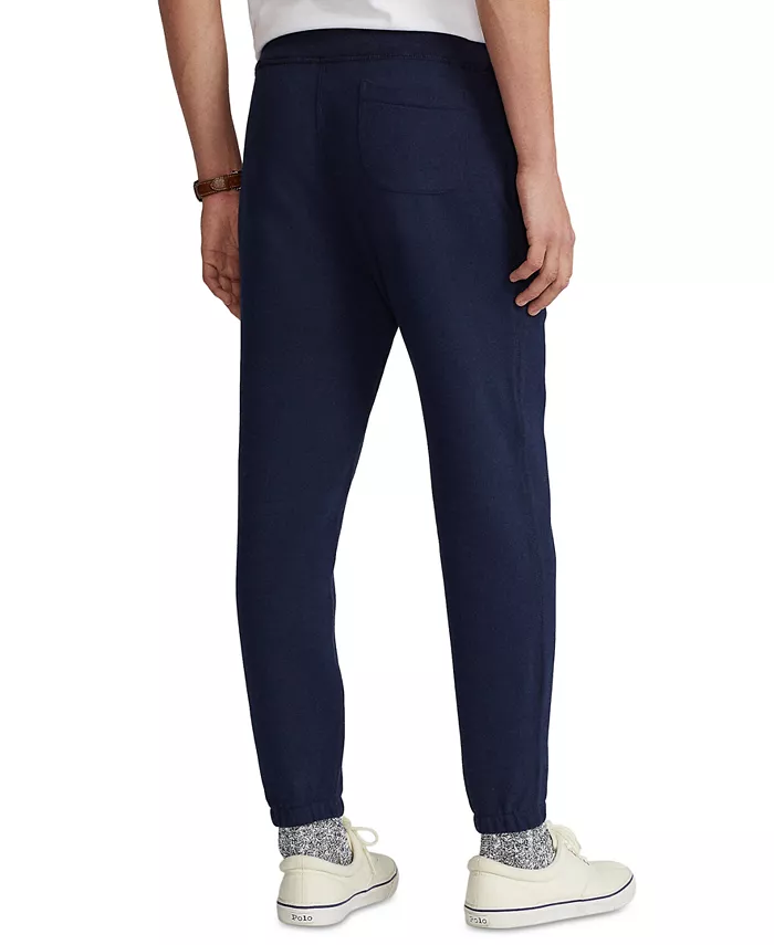 Мужские флисовые спортивные брюки Signature Fleece Sweatpant Polo Ralph Lauren, синий — фото 2