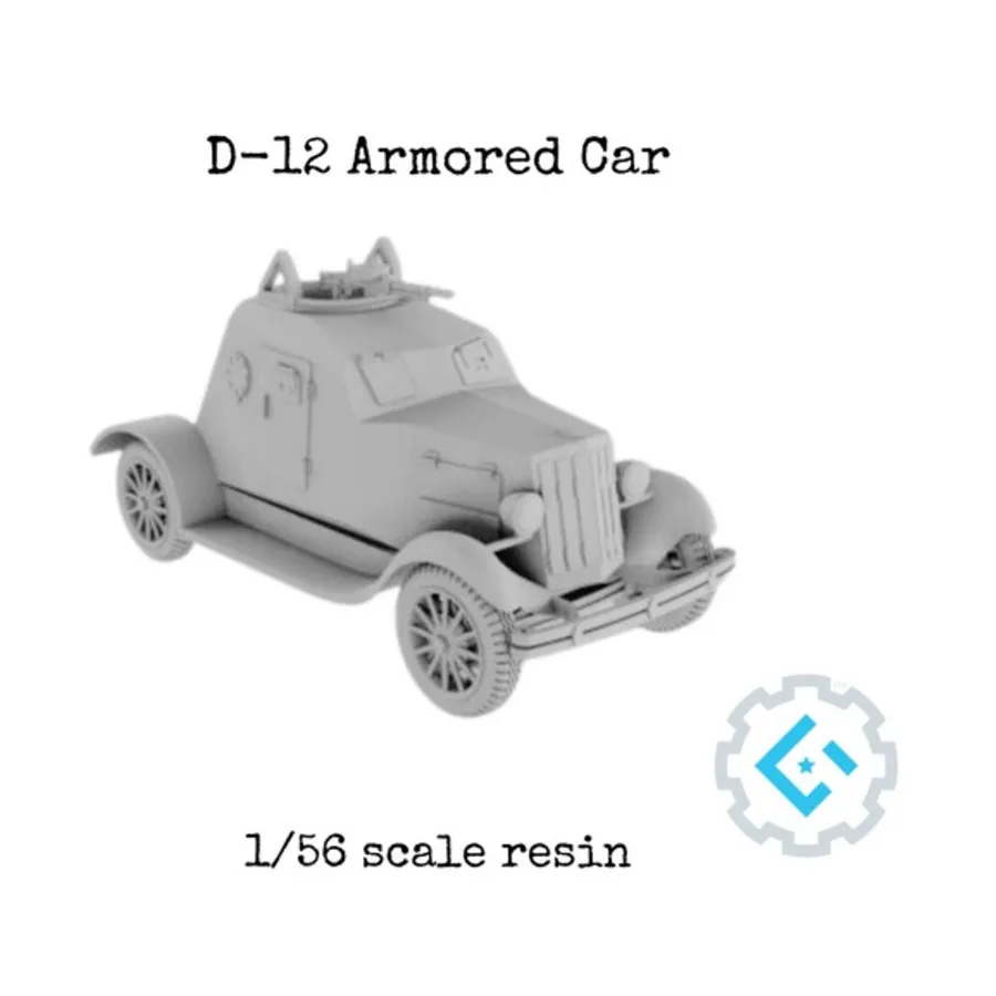 

Бронеавтомобиль Д-12, WWII Miniatures - Soviet - Assorted (28mm)