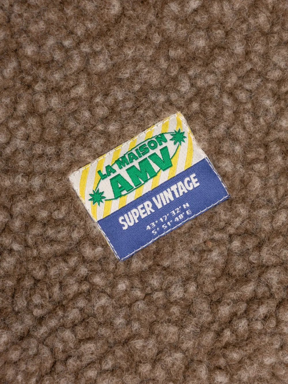 Жилет на пуговицах American Vintage Kids, коричневый — фото 4