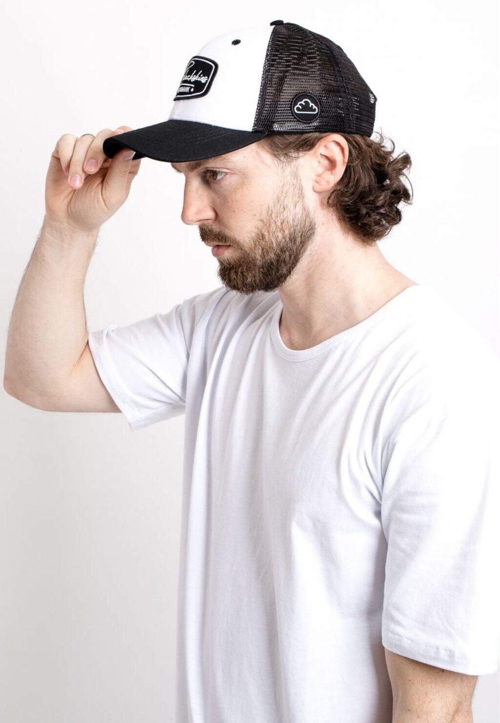 

Бейсболка RAZOR BASEBALL Blackskies, цвет schwarz/weiß