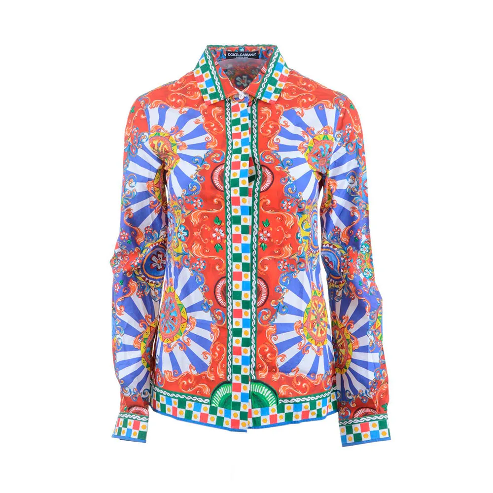 

Рубашка с длинным рукавом Dolce & Gabbana 746238, красный