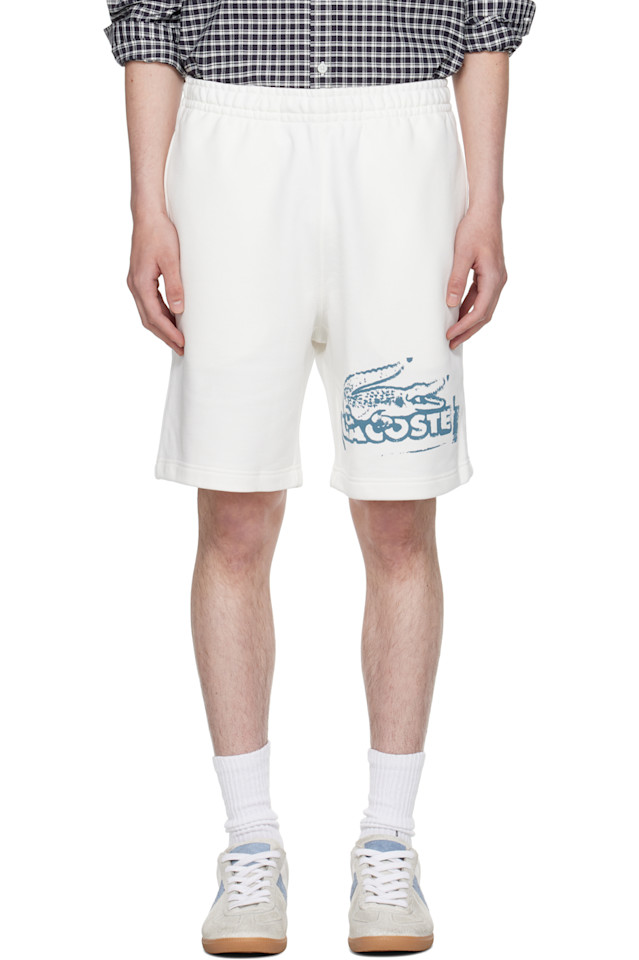 

Шорты с графическим принтом Lacoste, мультиколор