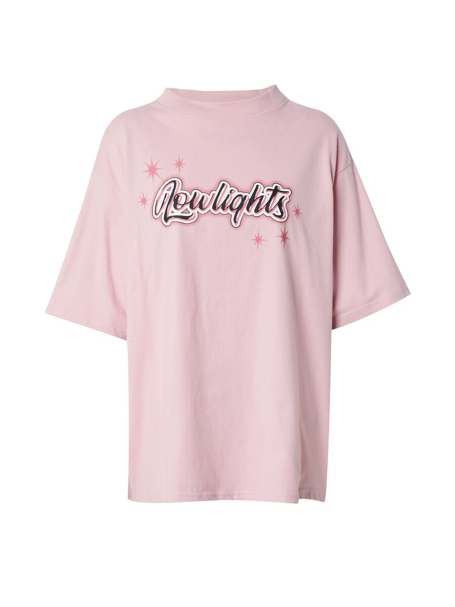 

Рубашка большого размера Low Lights Studios SPARKLE, цвет Pink/Light pink