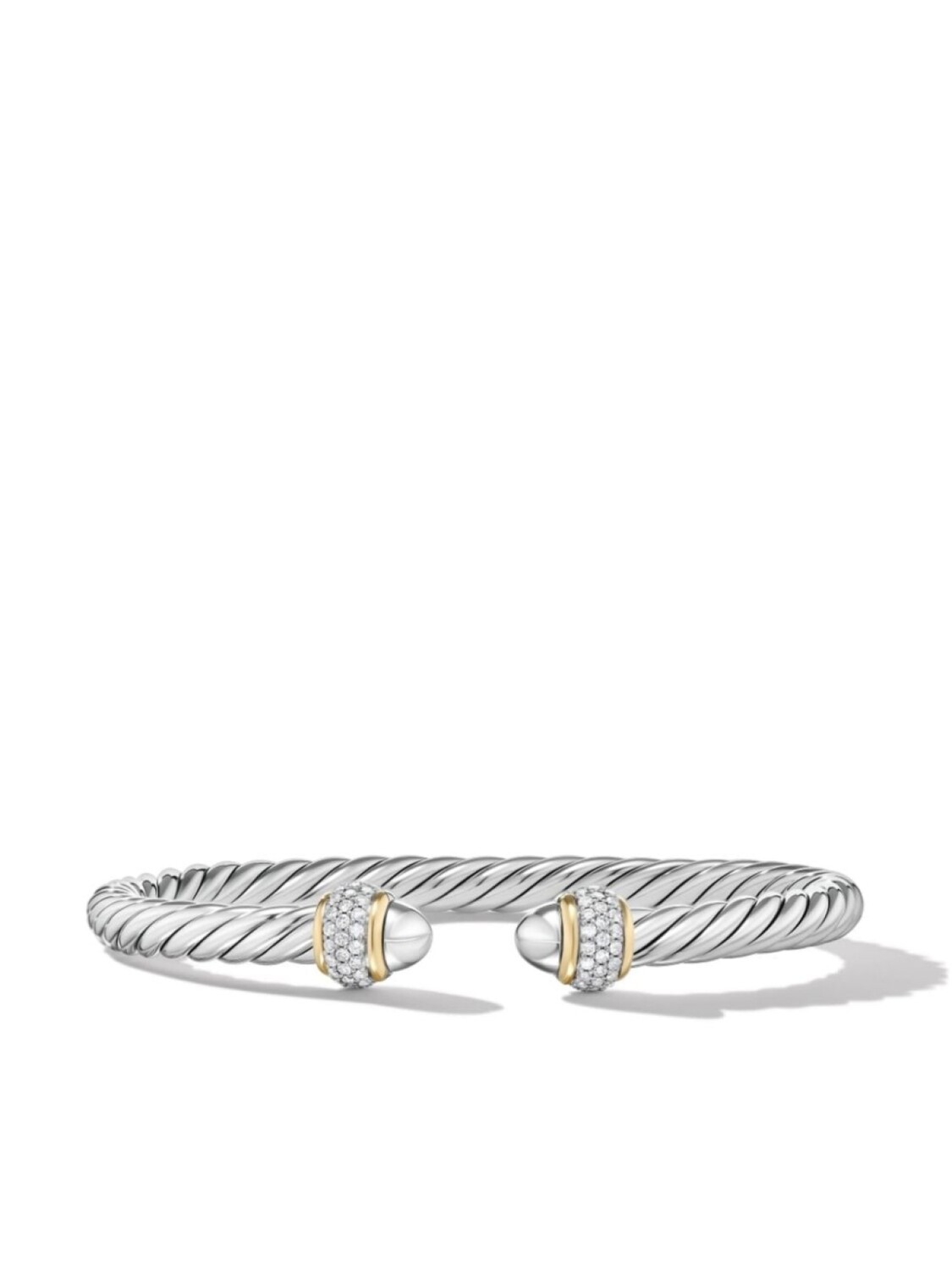 

Серебряный браслет Cable Classics с бриллиантами David Yurman