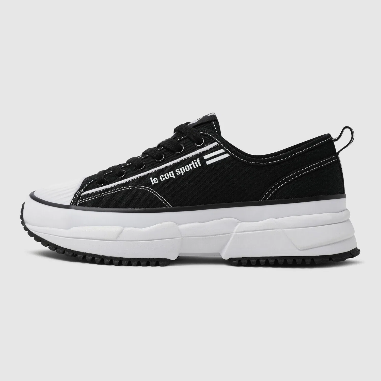 Мужские низкие кеды Le Coq Sportif Jv Avant Sunday, чёрные