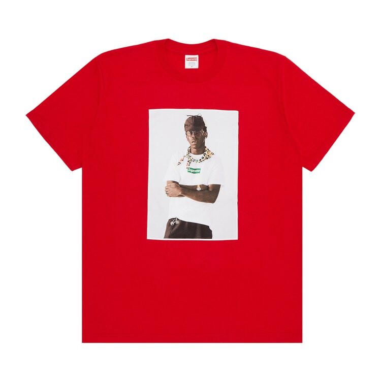 

Футболка Supreme Tyler, The Creator Tee, красный