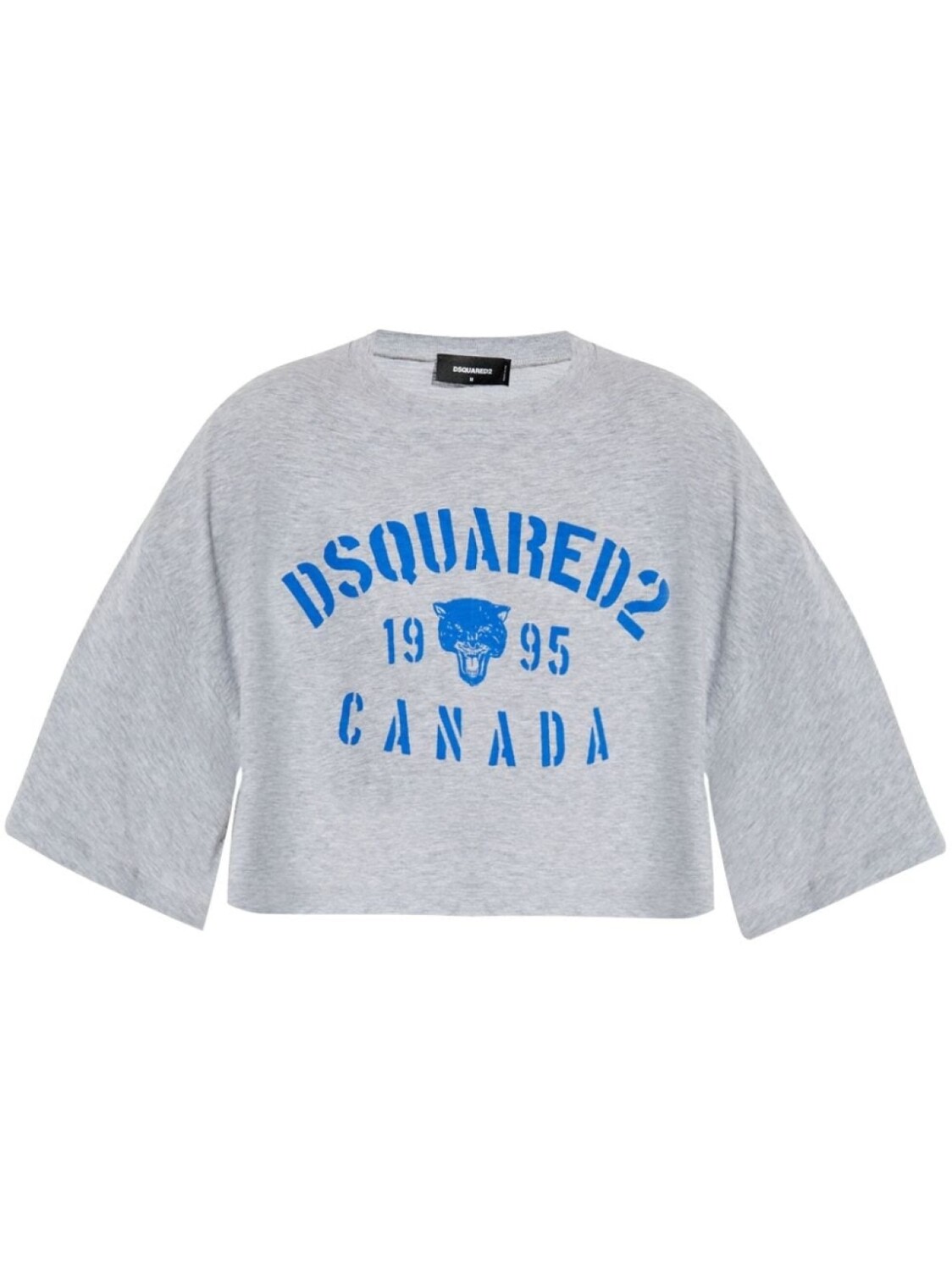 

DSQUARED2 футболка с логотипом, серый