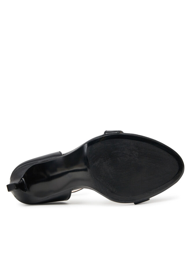 Туфли Heel Sandal 90 - Lth HW0HW02337 Calvin Klein, черный — фото 4