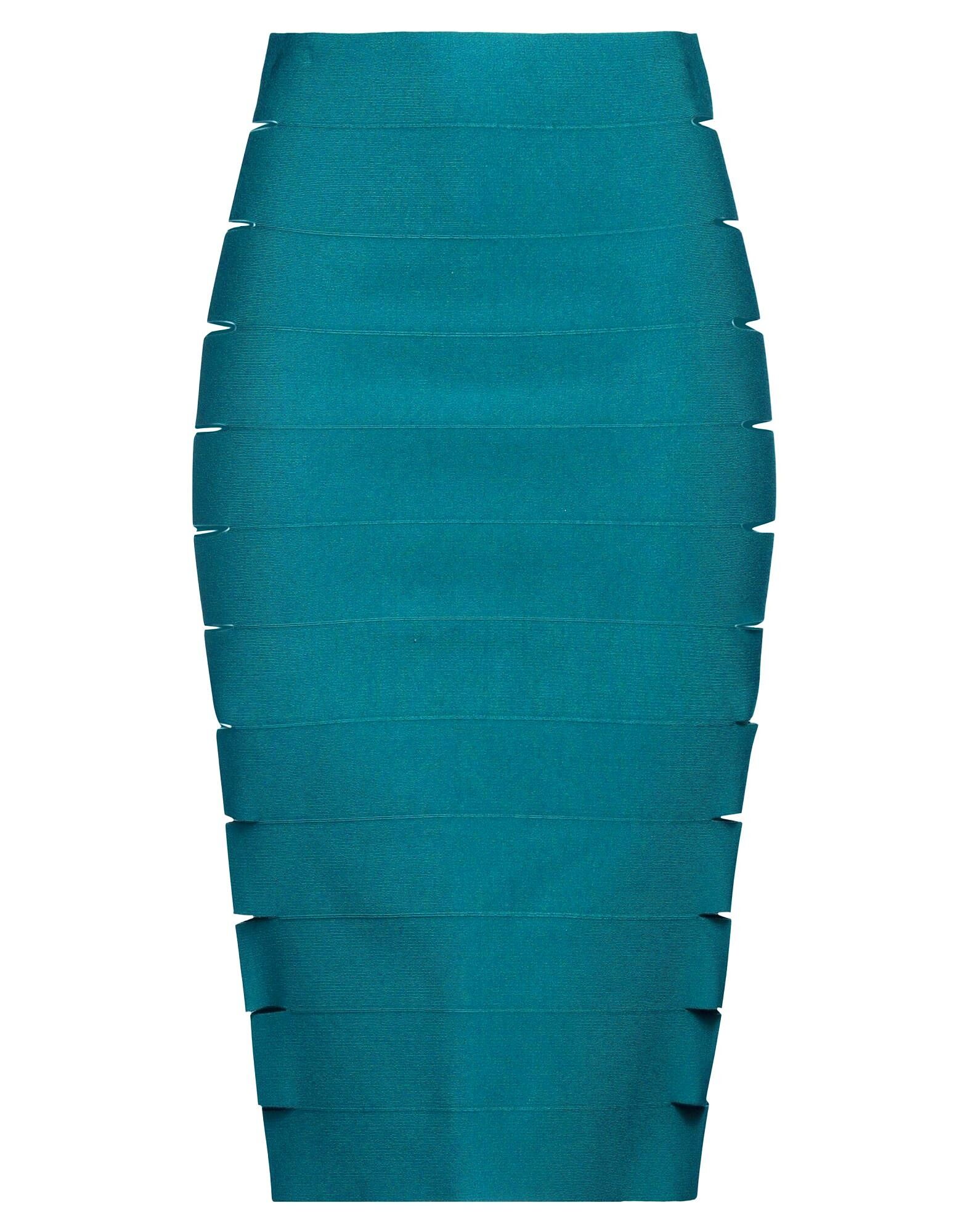 

Юбка миди Alaïa, глубокий бирюзовый