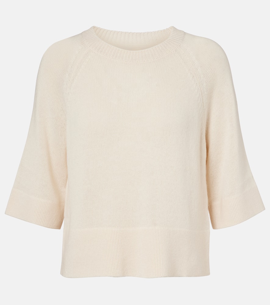 

Шерстяной свитер с кашемиром Jardin des Orangers, Cream