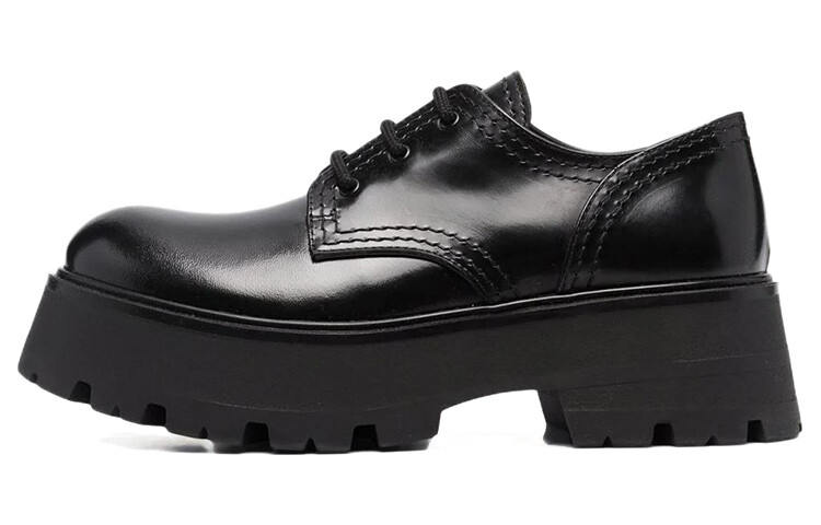 Женские ботинки Alexander Mcqueen на платформе, черный