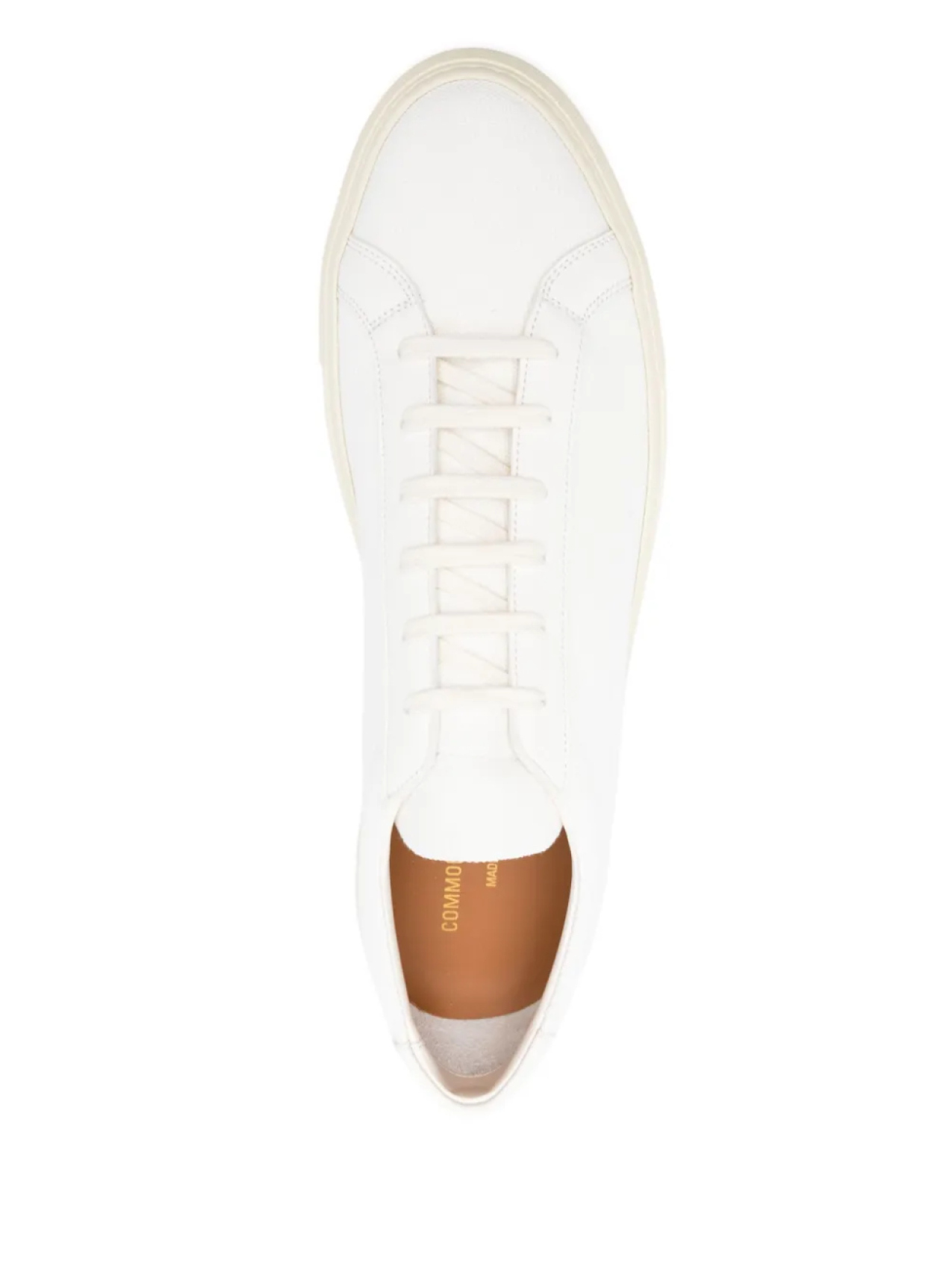 Кроссовки Common Projects со вставками, белый — фото 4