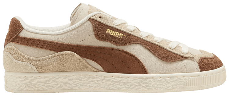 

Кроссовки Puma Suede 'Trippy - Alpine Snow Haute Coffee', кремовый