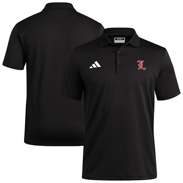 

Футболка-поло Black Louisville Cardinals Ultimate 365 Ottoman Adidas