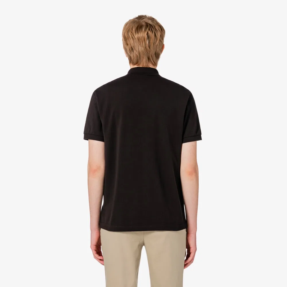 Футболка-поло Lacoste French Regular Fit мужская, базовая, коричневый — фото 3