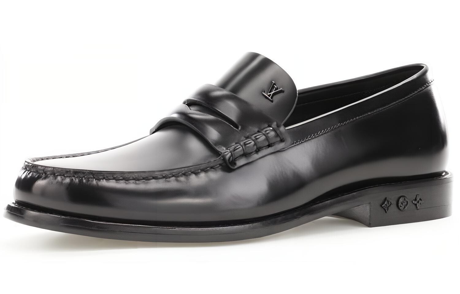 

Туфли мужские Louis Vuitton с логотипом, черный