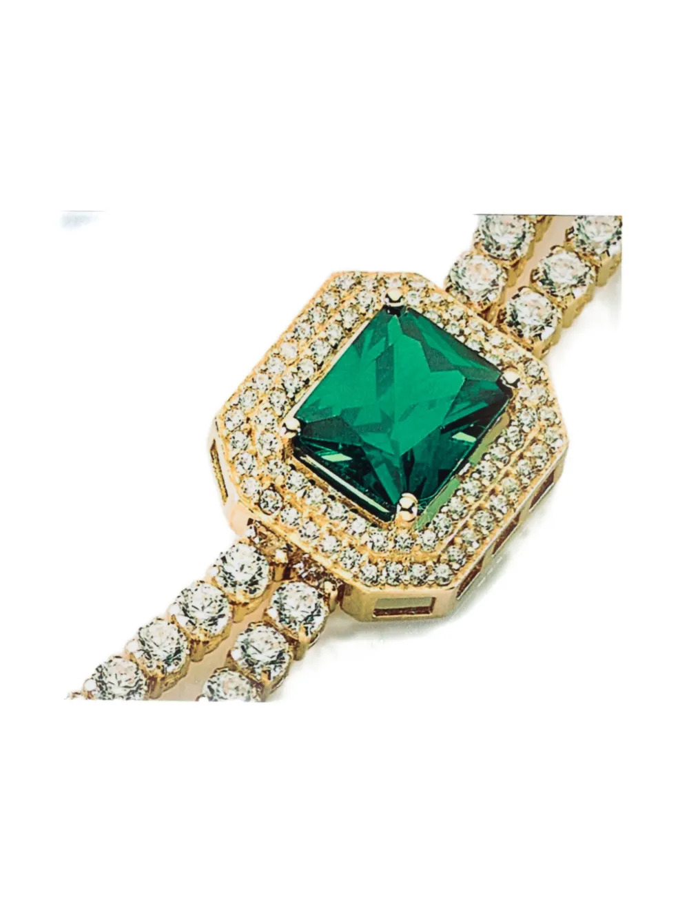 

Брошь, украшенная кристаллами Moschino, коричневый