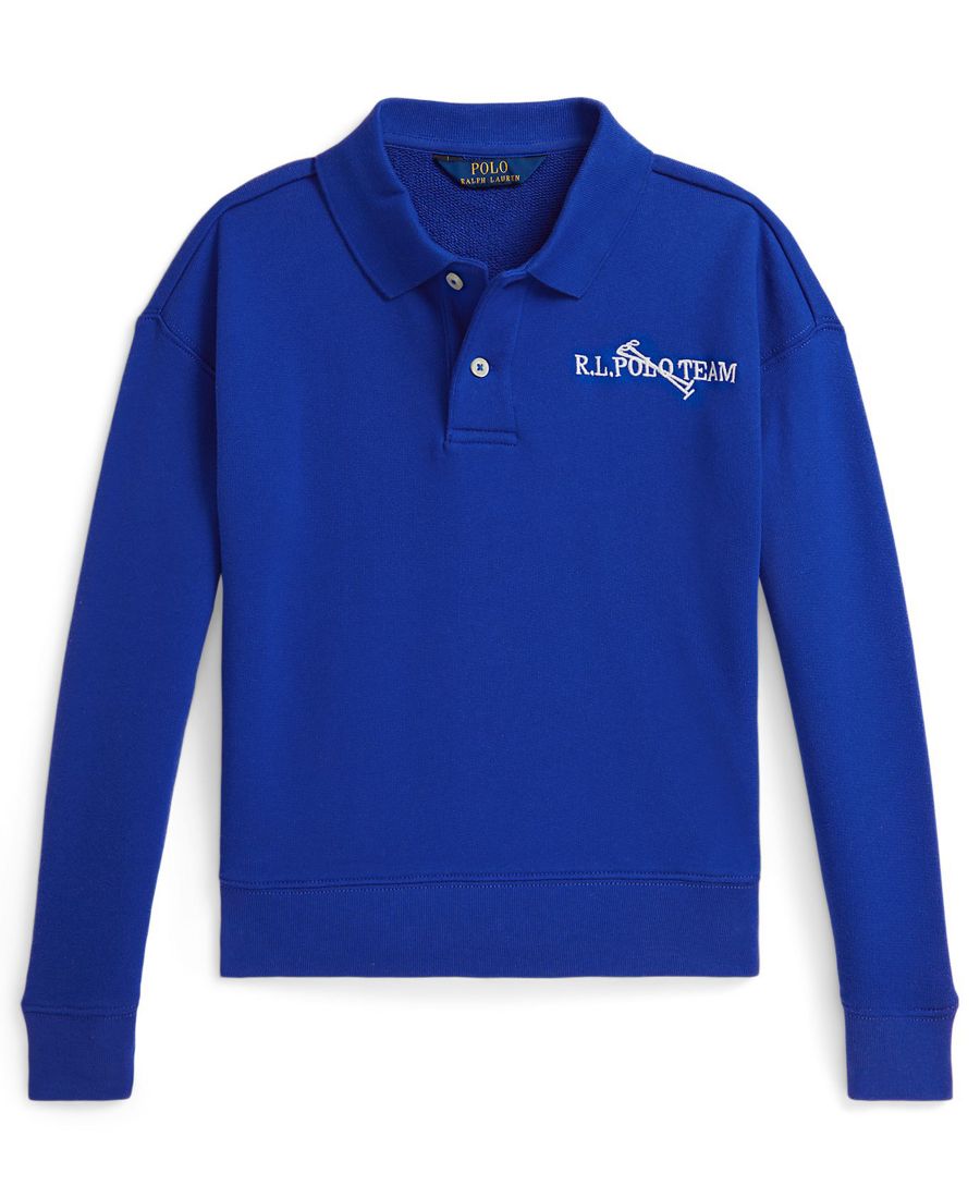 

Толстовка с длинными рукавами Polo Team Terry для девочек 7-16 лет Polo Ralph Lauren, Blue