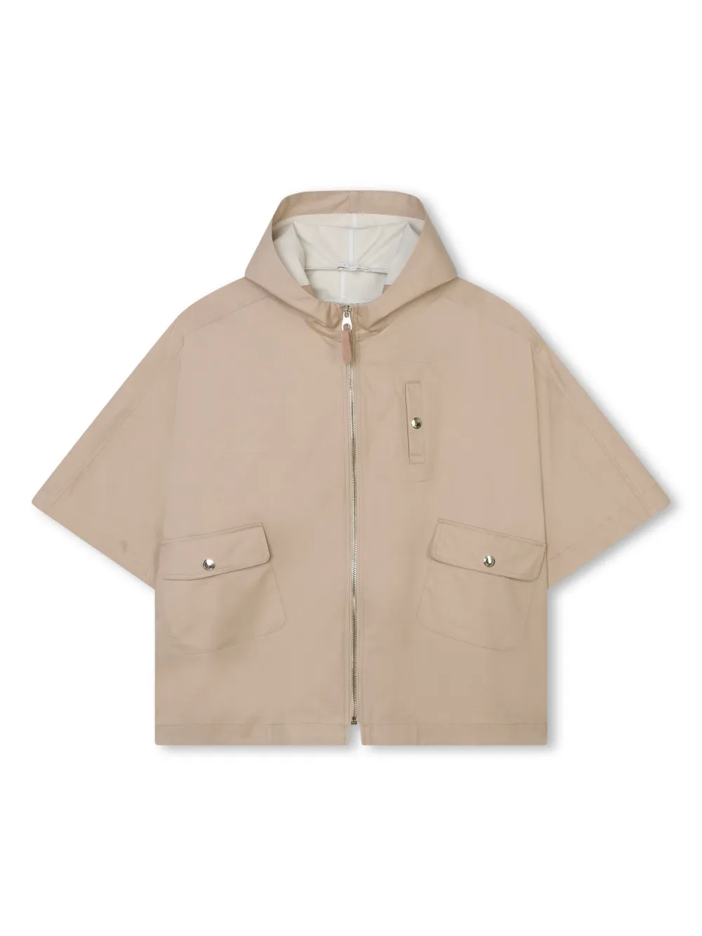 

Кейп с капюшоном Chloé Kids, нейтральный