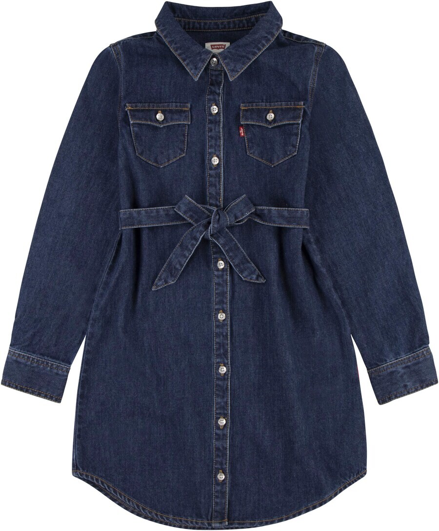 

Платье Levi's Kids Dress, темно-синий