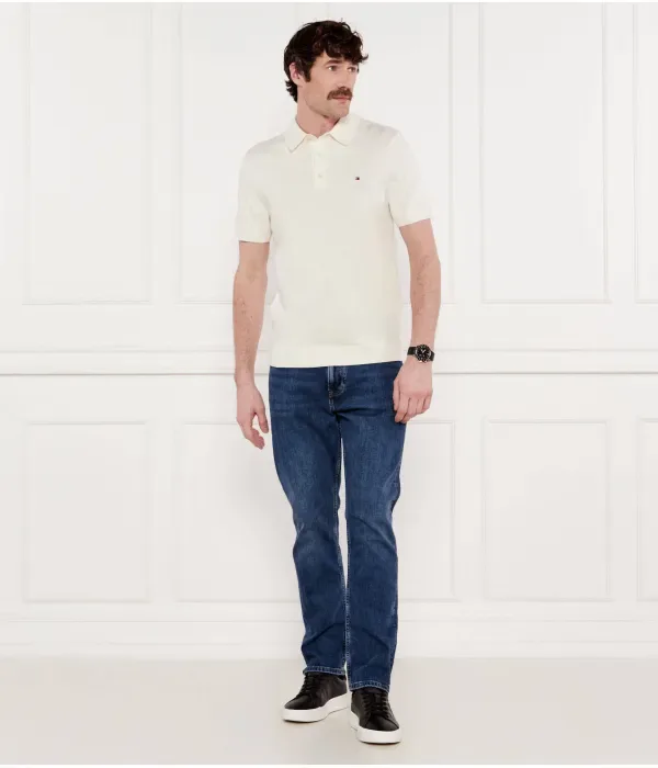 Поло ESSENTIAL regular fit Tommy Hilfiger, экрю — фото 2