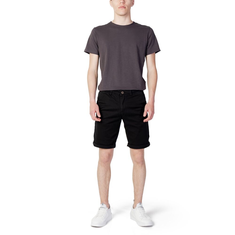 

Черные хлопковые шорты Jack & Jones