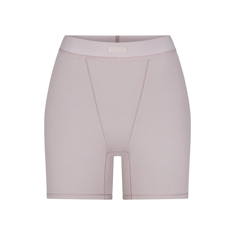 

Боксеры SKIMS Cotton Rib, цвет Oyster