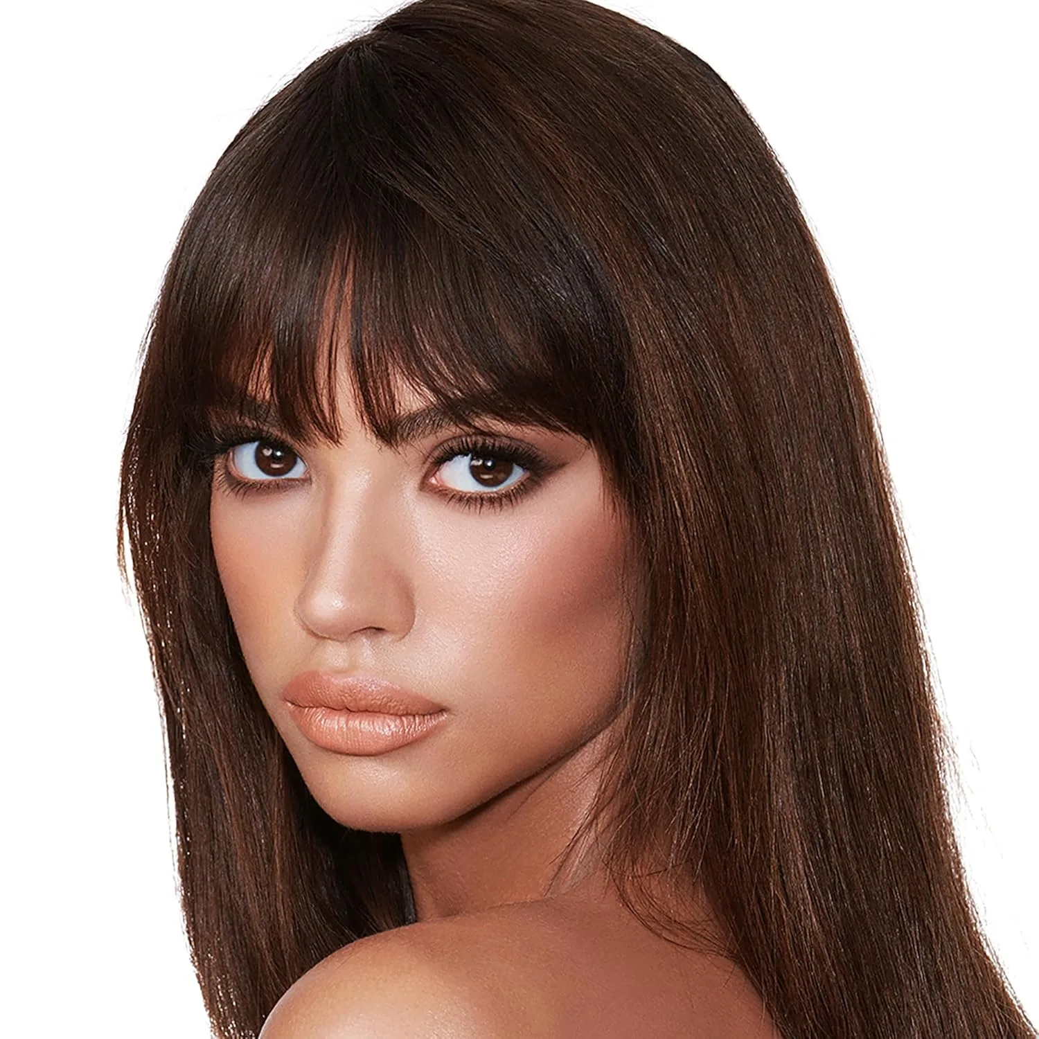 Charlotte Tilbury Cheek to Chic Powder Blush - двухцветная пудра для щек с сияющим финишем, наносится слоями для легкого сияния, Sex On Fire - rose — фото 3
