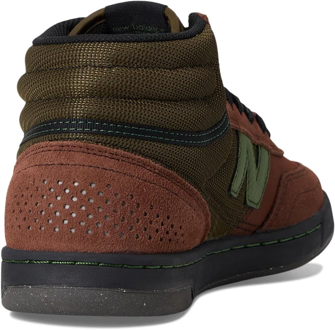 Кроссовки для скейтбординга New Balance 440 V2 Hi, Brown/Olive — фото 3